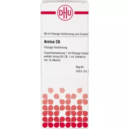 ARNICA C 6 riedenie, 50 ml