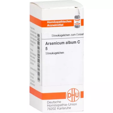 ARSENICUM ALBUM C 5 guľôčok, 10 g ARSENICUM ALBUM C 5 guľôčok, 10 g