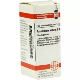 ARSENICUM ALBUM C 6 guľôčok, 10 g