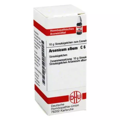 ARSENICUM ALBUM C 6 guľôčok, 10 g