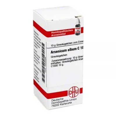 ARSENICUM ALBUM C 1000 guľôčok, 10 g ARSENICUM ALBUM C 1000 guľôčok, 10 g