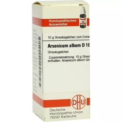 ARSENICUM ALBUM D 1000 guľôčok, 10 g