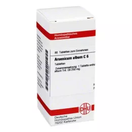 ARSENICUM ALBUM C 6 tabliet, 80 kapsúl