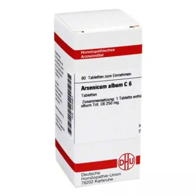 ARSENICUM ALBUM C 6 tabliet, 80 kapsúl ARSENICUM ALBUM C 6 tabliet, 80 kapsúl