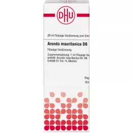 ARUNDO mauritanica D 6 riedenie, 20 ml