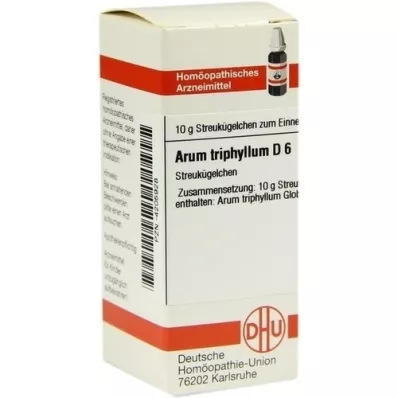 ARUM TRIPHYLLUM D 6 guľôčok, 10 g