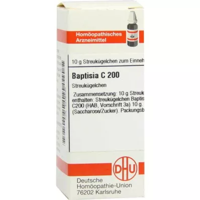 BAPTISIA C 200 guľôčok, 10 g