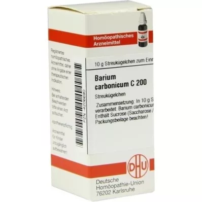 BARIUM CARBONICUM C 200 guľôčok, 10 g