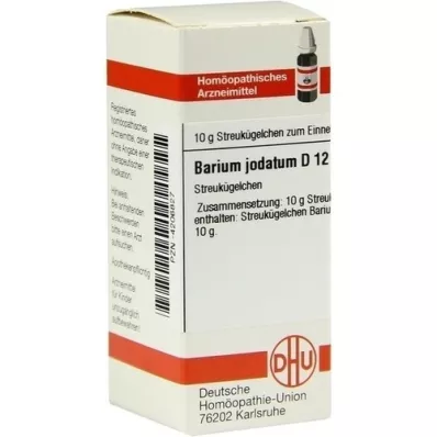 BARIUM JODATUM D 12 guľôčok, 10 g