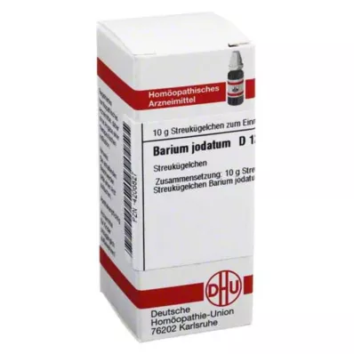 BARIUM JODATUM D 12 guľôčok, 10 g