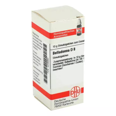 BELLADONNA D 8 guľôčok, 10 g BELLADONNA D 8 guľôčok, 10 g