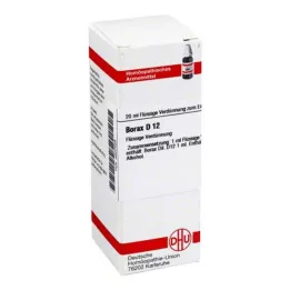 BORAX D 12 riedenie, 20 ml