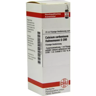 DHU Calcium carbonicum D 200 zriedený, 20 ml DHU Calcium carbonicum D 200 zriedený, 20 ml