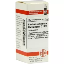 CALCIUM CARBONICUM Hahnemanni C 1000 globúl, 10 g