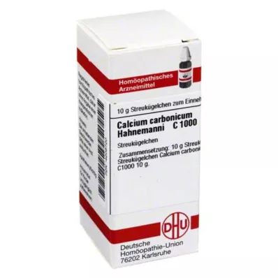 CALCIUM CARBONICUM Hahnemanni C 1000 globúl, 10 g CALCIUM CARBONICUM Hahnemanni C 1000 globúl, 10 g