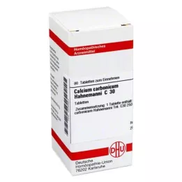 CALCIUM CARBONICUM Hahnemanni C 30 tabliet, 80 ks