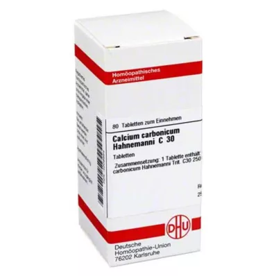 DHU Calcium carbonicum C 30 tabliet, 80 kusov DHU Calcium carbonicum C 30 tabliet, 80 kusov