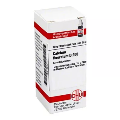 DHU Calcium fluoratum D 200 guľôčky, 10 g
