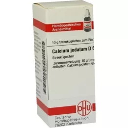 CALCIUM JODATUM D 6 guľôčok, 10 g