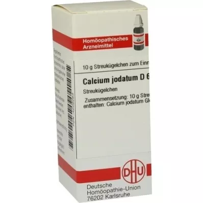 CALCIUM JODATUM D 6 guľôčok, 10 g