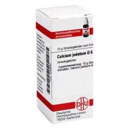 CALCIUM JODATUM D 6 guľôčok, 10 g