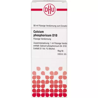 CALCIUM PHOSPHORICUM D 10 riedenie, 50 ml