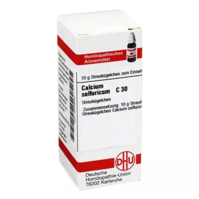 CALCIUM SULFURICUM C 30 guľôčok, 10 g CALCIUM SULFURICUM C 30 guľôčok, 10 g