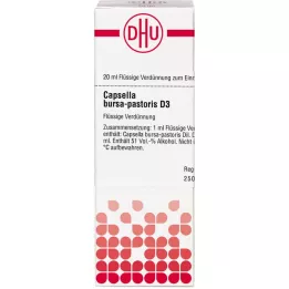 CAPSELLA BURSA pastoris D 3 riedenie, 20 ml