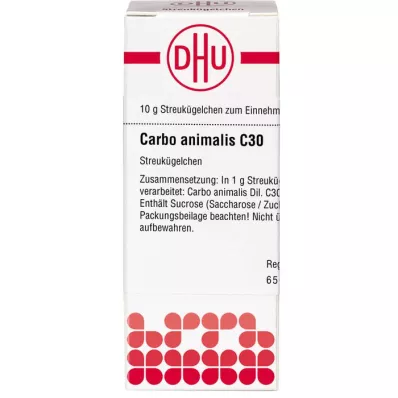 CARBO ANIMALIS C 30 guľôčok, 10 g