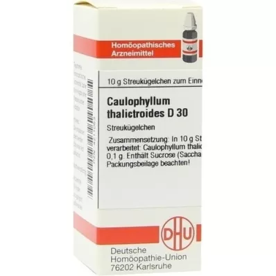 CAULOPHYLLUM THALICTROIDES D 30 guľôčok, 10 g