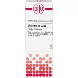 CHAMOMILLA D 200 riedenie, 20 ml