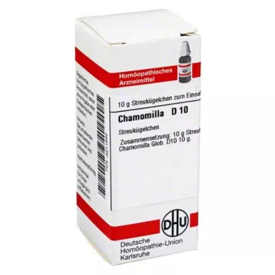CHAMOMILLA D 10 guľôčok, 10 g CHAMOMILLA D 10 guľôčok, 10 g