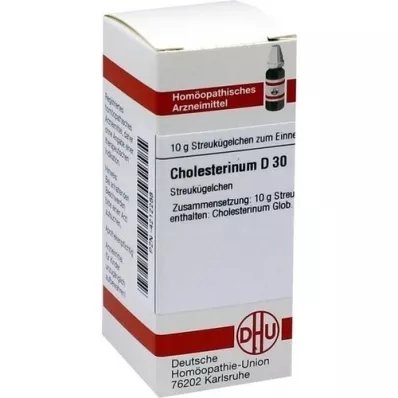 CHOLESTERINUM D 30 guľôčok, 10 g