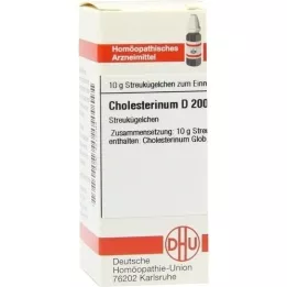 CHOLESTERINUM D 200 globúl, 10 g