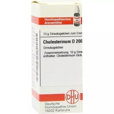 CHOLESTERINUM D 200 globúl, 10 g