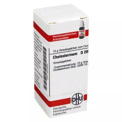 DHU Cholesterinum D 200 guľôčky, 10 g DHU Cholesterinum D 200 guľôčky, 10 g