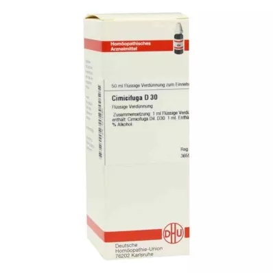 CIMICIFUGA D 30 riedenie, 50 ml CIMICIFUGA D 30 riedenie, 50 ml