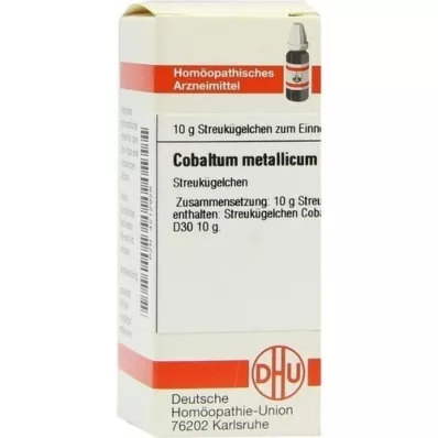 COBALTUM METALLICUM D 30 guľôčok, 10 g