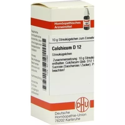 COLCHICUM D 12 guľôčok, 10 g