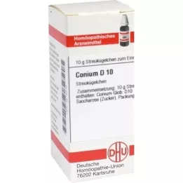 CONIUM D 10 guľôčok, 10 g