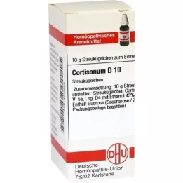 CORTISONUM D 10 guľôčok, 10 g