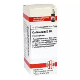 CORTISONUM D 10 guľôčok, 10 g