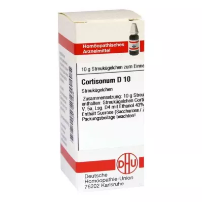 CORTISONUM D 10 guľôčok, 10 g CORTISONUM D 10 guľôčok, 10 g