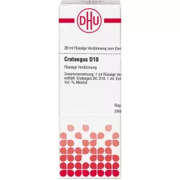 CRATAEGUS D 10 riedenie, 20 ml