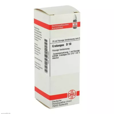 CRATAEGUS D 10 riedenie, 20 ml CRATAEGUS D 10 riedenie, 20 ml