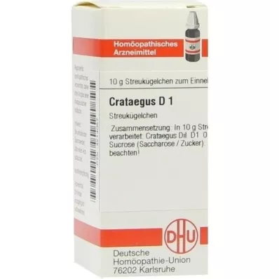 CRATAEGUS D 1 guľôčky, 10 g