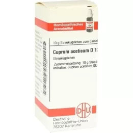 CUPRUM ACETICUM D 12 guľôčok, 10 g