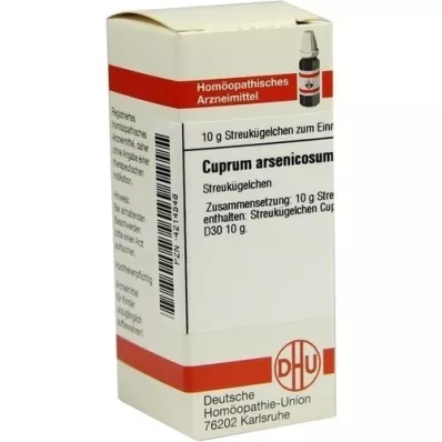 CUPRUM ARSENICOSUM D 30 guľôčok, 10 g
