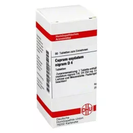 CUPRUM OXYDATUM nigrum D 4 tablety, 80 ks