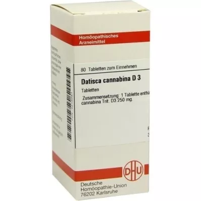 DATISCA cannabina D 3 tablety, 80 ks